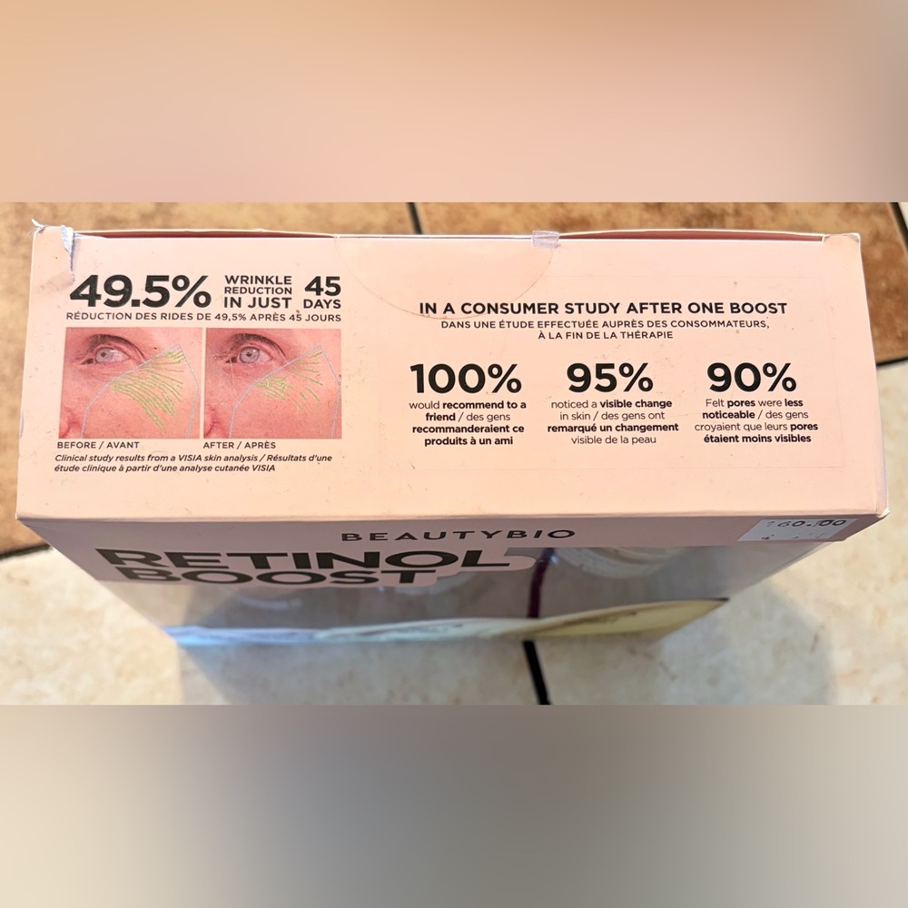 New in Box BeautyBio Retinol Boost 3 Step Set $160 Retail Value Real Results - Picture 3 of 10